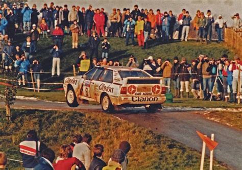 WRCPAST On Twitter 1985 Lombard RAC Rally Car 8 Per Eklund And Bjorn