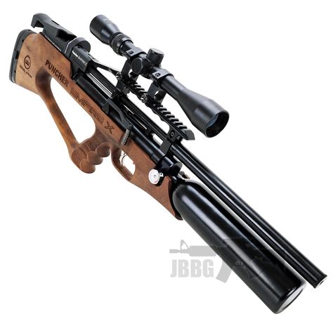 Kral Puncher Empire X Walnut Stock Pcp Air Rifle Just Air Guns