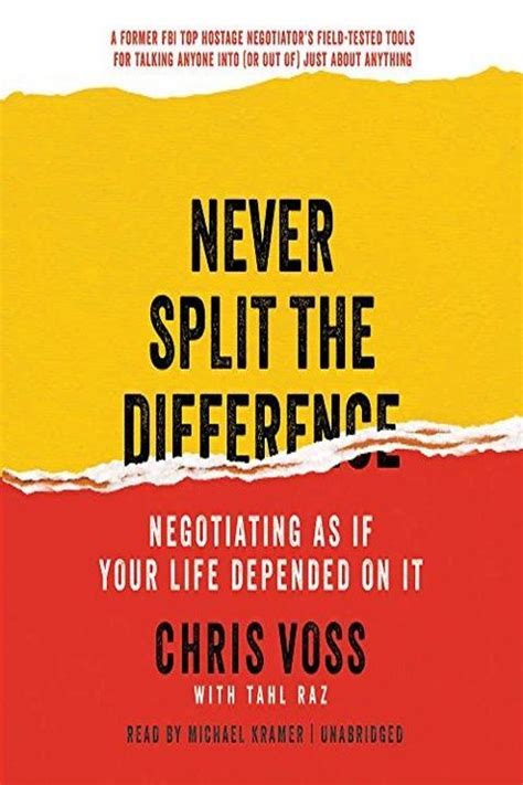 Never Split The Difference By Chris Voss Summary Pdf Chris Voss