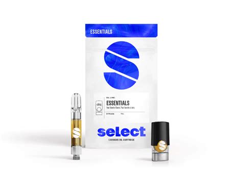 Select Essentials Premium Cannabis Oil And Vape Carts