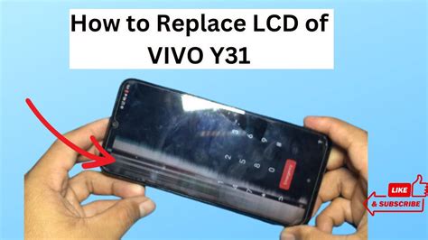 How To Replace Lcd Of Vivo Y Youtube