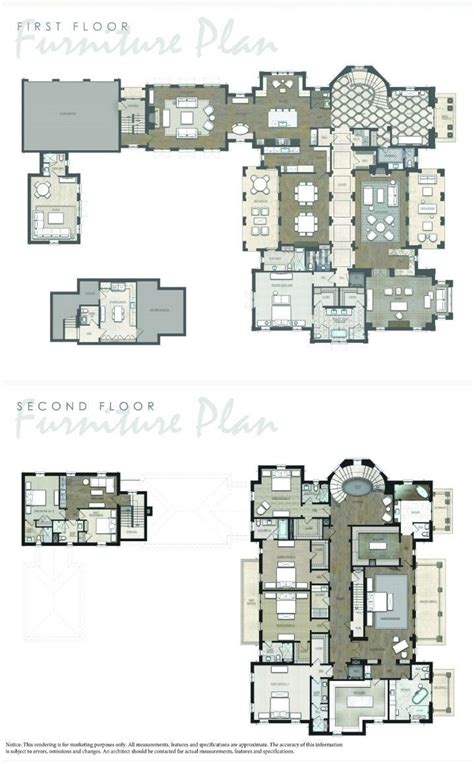 Pin by James Adam on ARCHITECTS | Luxury floor plans, Mansion floor ...