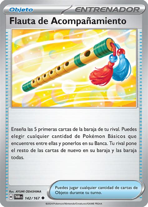 Flauta de Acompañamiento TCG WikiDex la enciclopedia Pokémon