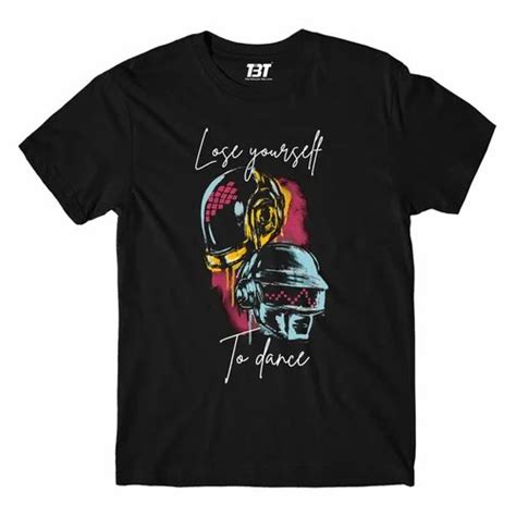 Daft Punk T shirt Lose Yourself To Dance आध आसतन क ट शरट