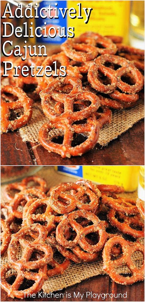 Addictively Delicious Cajun Pretzels Easy Snack Recipes Spicy