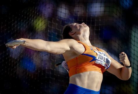 Jorinde Van Klinken Action During Discus Editorial Stock Photo Stock