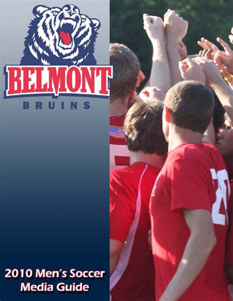 2010 Belmont Mens Soccer Media Guide By Belmont Athletics Issuu