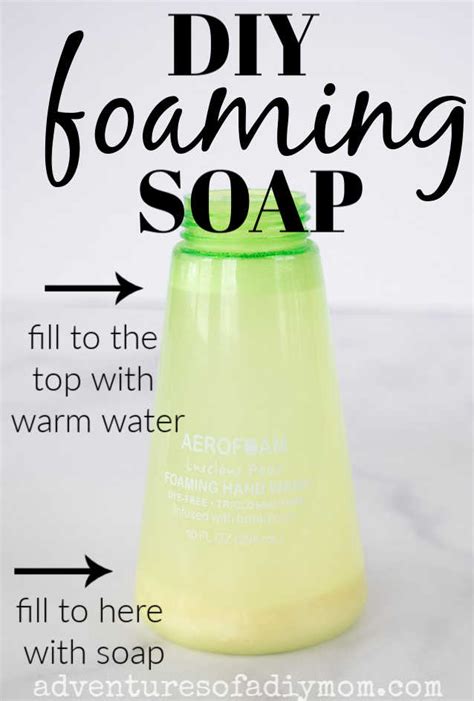 DIY Foaming Hand Soap - Adventures of a DIY Mom