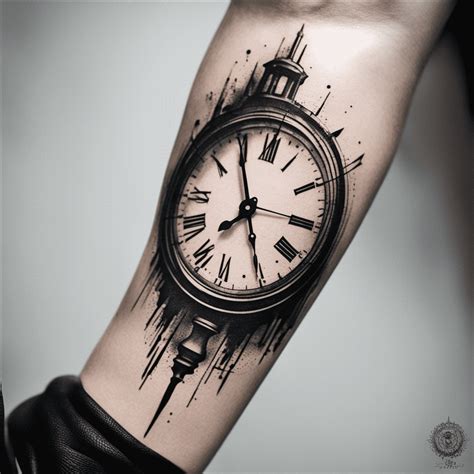 Clock Tattoo Designs