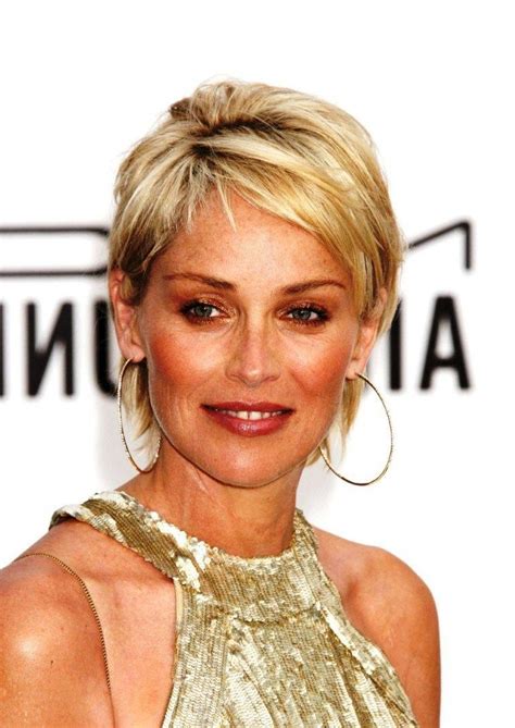 Sharon Stone Hairstyles : 20 Inspirations of Sharon Stone Short ...