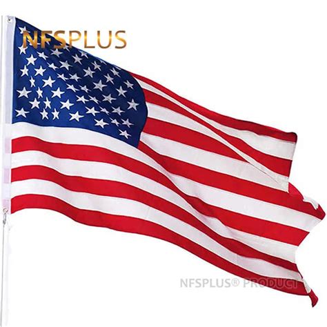 3x5ft Usa Flag Polyester Printed American Flag The Star Spangled