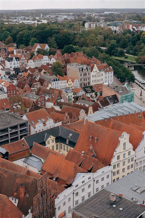 Cityscape Of Lübeck Germany · Free Stock Photo