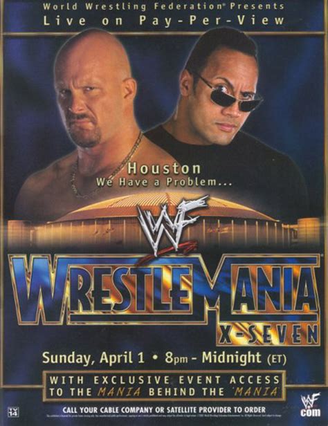 WWE WrestleMania X-Seven (2001) - DVD PLANET STORE