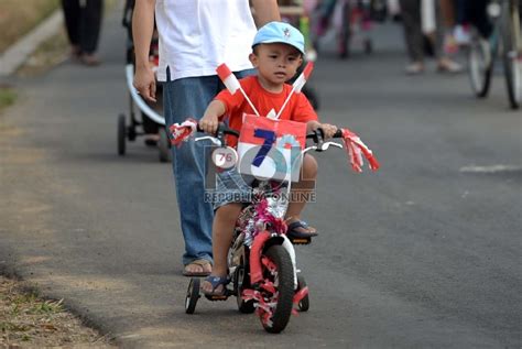 Lomba Sepeda Hias Meriahkan Perayaan HUT Kemerdekaan Republika Online