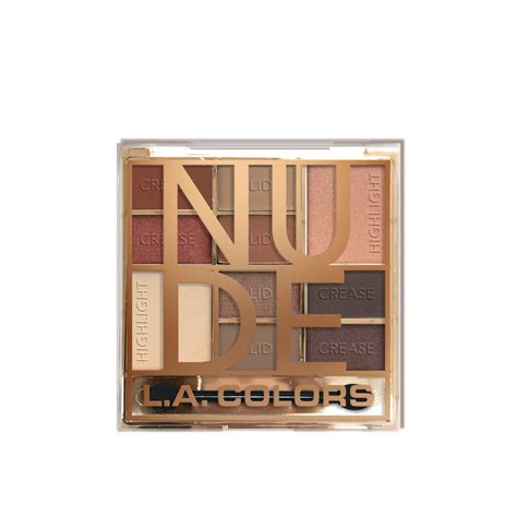 Buy L A Colors Color Block Eyeshadow Palette CES Nude G Oz USA