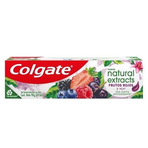 Colgate Plax Crema Dental Naturals Extracts Frutos Rojos Gr Colgate