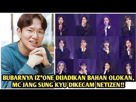 BUBARNYA IZ ONE DIJADIKAN BAHAN LELUCON DI SIARAN RADIONYA MC JANG