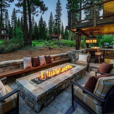 Top 60 Best Outdoor Fire Pit Seating Ideas - Backyard Designs