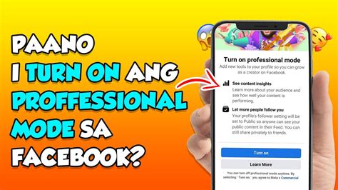 HOW TO TURN ON PROFESSIONAL MODE ON FACEBOOK PAANO I TURN ON ANG