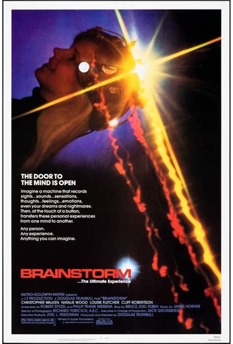 Brainstorm (1983) – Original One Sheet Movie Poster - Hollywood Movie ...