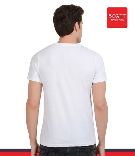 Scott International Biowash Men S Cotton T Shirt Round Neck Half