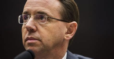 Gop Urges Trump Not To Fire Rosenstein