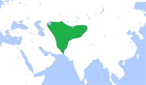 Picture Information: Map of Hephthalite Empire