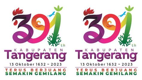 Tema Dan Link Download Logo Hut Kabupaten Tangerang 2023 Ke 391 Format