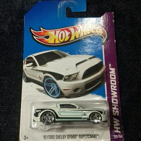 Jual Hot Wheels Ford Shelby Gt Supersnake Card Hw Showroom Shopee Indonesia