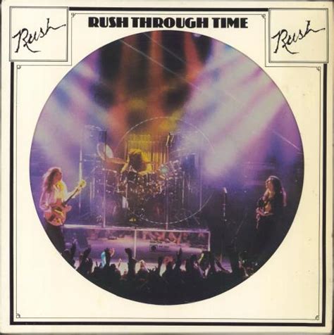 Rush Rush Through Time Dutch Picture Disc Lp Vinyl Picture Disc Album