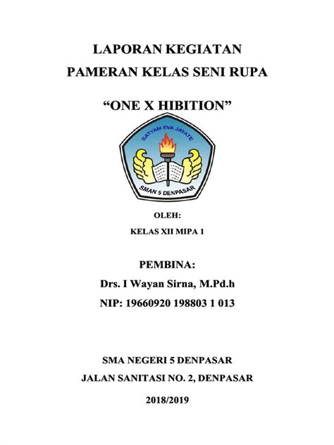 Pdf Laporan Kegiatan Pameran Compress Pdf