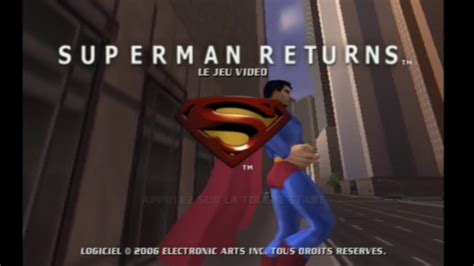 Ps2 Introduction Du Jeu Superman Returns De L Editeur Electronic