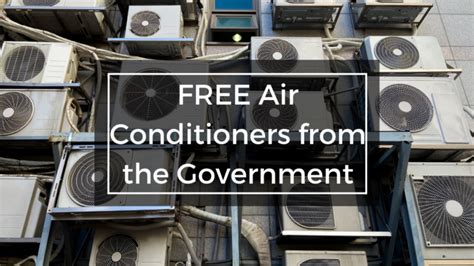 Stay Cool This Summer: Get A Free Air Conditioner From The Government