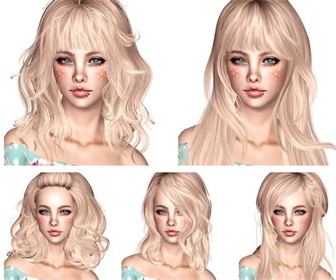 Newsea Hair Dump Part 2 By Magically Delicious Sims 3 Hairs