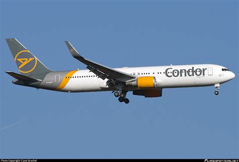 D ABUT Condor Boeing 767 3Q8ER WL Photo By Jost Gruchel ID 1173393