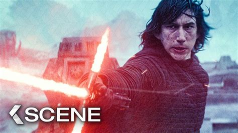 Kylo Ren Vs Rey Fight Scene Star Wars The Rise Of Skywalker