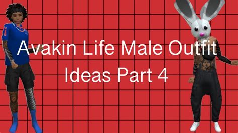 Avakin Life Male Avakin Outfit Ideas Part 4 YouTube