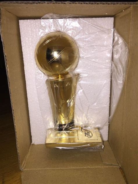 Larry O'Brien 2006 NBA Finals Replica Championship Trophy - New in Box ...