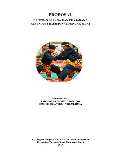 Proposal Pencak Silat Pdf