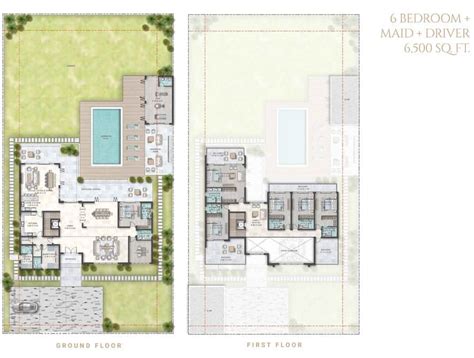 The Farmhouses Bedroom Maid Floor Plans