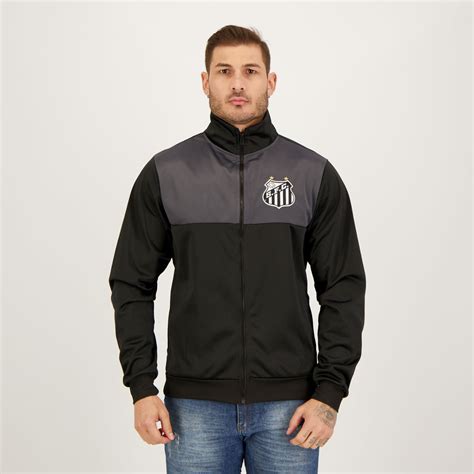 Santos Graph Black Jacket - FutFanatics