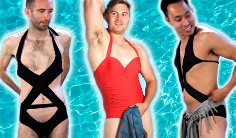 LOL Mannen In Bikini En Badpak
