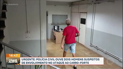 Polícia ouve mais dois suspeitos de envolvimento em ataque a carro