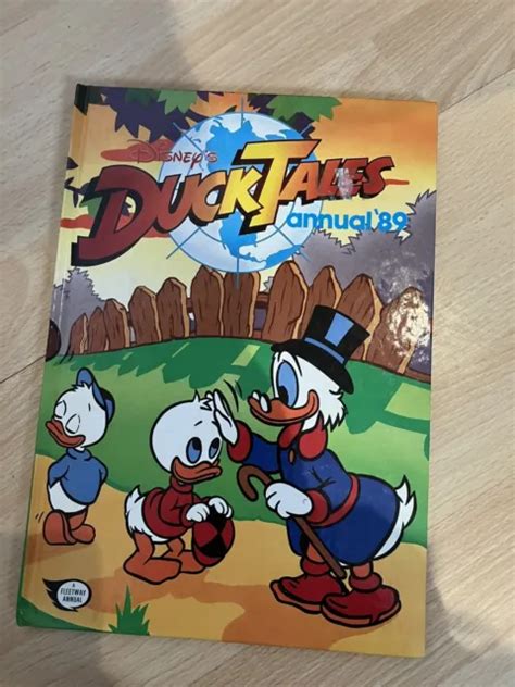 Disneys Duck Tales Comic Book Annual Very Rare Unclipped Vintage