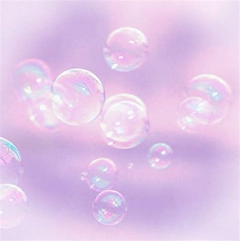 ピンクのバブル Bubbles Aura Colors Pretty Wallpapers