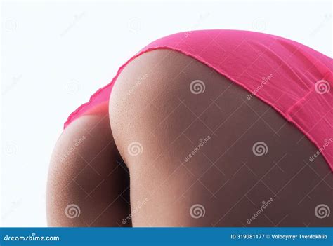 Ideal Womans Butt Firm Buttocks In Underwear Big Womans Butt Beauty Form Ass Stock Image