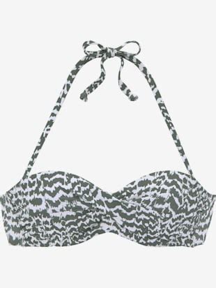 Haut de bikini bandeau à armatures design tendance