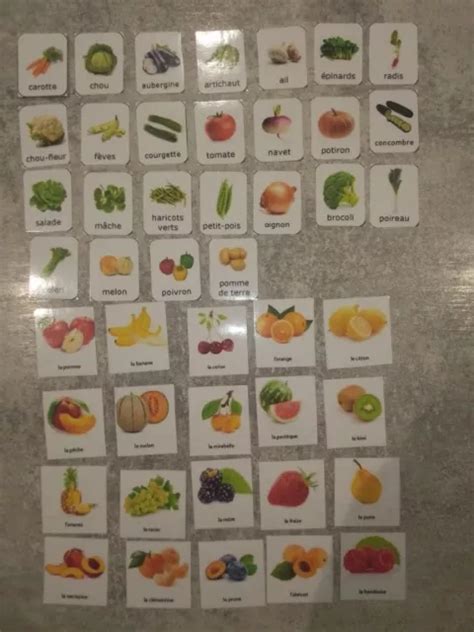 Pictogramme Fruits Et L Gumes Autiste Non Verbal Pecs Montessori Veil