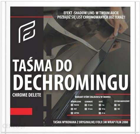 Tuning Optyczny M Ta Ma Czarny Po Ysk Cm Cm Folia Dechroming