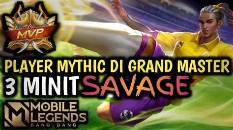 Begini Jadinya Bila Player Mythic Main Di Grand Master Minit Match